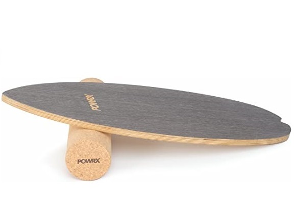 POWRX Balance Board de Madera »Rola Bola«