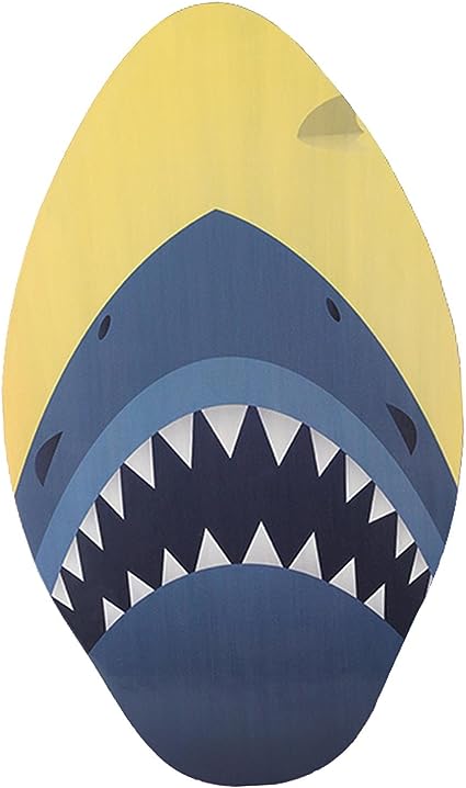 Tabla madera skimboard antideslizante